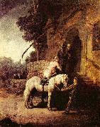 The Good Samaritan. Rembrandt